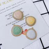 DIY Joker Drop Pendant Earrings Material Accessories