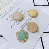 DIY Joker Drop Pendant Earrings Material Accessories