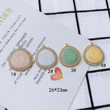 DIY Joker Drop Pendant Earrings Material Accessories