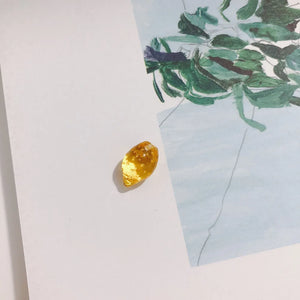 10pcs Acrylic Lemon Pendant Earrings Necklace Accessories