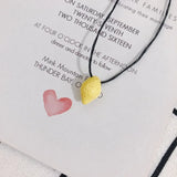 10pcs Acrylic Lemon Pendant Earrings Necklace Accessories