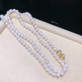 DIY Pearl Accessories 14K Plated Hot Necklace Bracelet Sweater Chain Beads