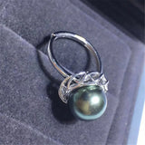DIY Pearl Accessories Set 925 Silver Pendant Earring Empty Pearl Accessories
