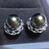 DIY Pearl 925 Silver Pendant Earring Set