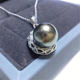 DIY Pearl 925 Silver Pendant Earring Set