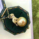Pearl Accessories Set 925 Silver Pendant Earring Holder DIY