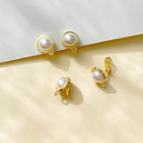 Retro Pearl Ear Clip Jewelry for Women