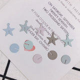 10pcs DIY Five-Pointed Star Strap Earrings Pendant Bracelet Accessory