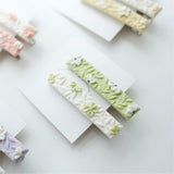 Polymer Clay Texture Tiles Leaf Jewelry Making Tools