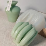 DIY Scented Plaster Silicone Moulds Cake Baking Aroma Candle Moulds