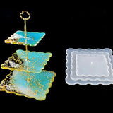 3-Layer Silicone Mold for DIY Natural Fruit Tray Epoxy Resin Craft