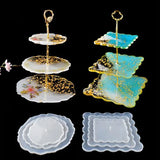 3-Layer Silicone Mold for DIY Natural Fruit Tray Epoxy Resin Craft