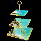 3-Layer Silicone Mold for DIY Natural Fruit Tray Epoxy Resin Craft