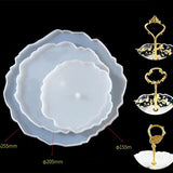 3-Layer Silicone Mold for DIY Natural Fruit Tray Epoxy Resin Craft