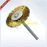Mini Brass Wire Brush for Jewelry Dental Polishing 0.2m