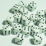 DIY 9mm Glass Dice Beads for Jewelry Making Supplies