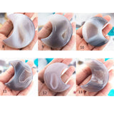 Natural Druzy Heart Star Moon Resin Mold