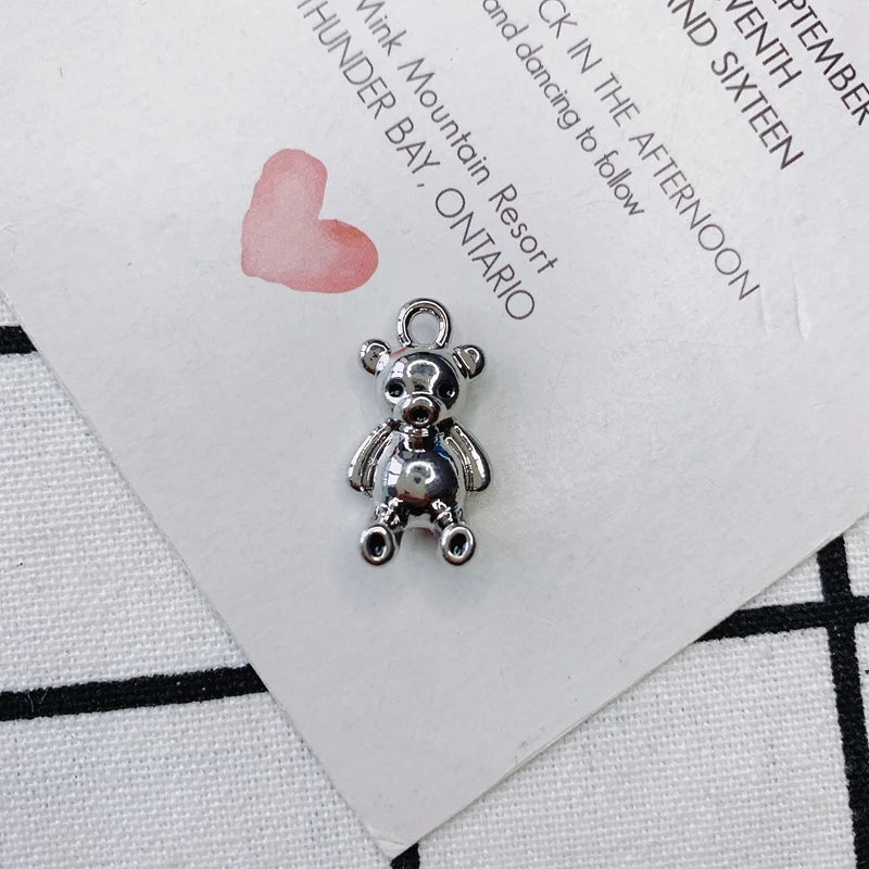 DIY bear pendant necklace kit for craft accessories