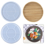 DIY Silicone Resin Epoxy Mold Round Fruit Dessert Storage Tray Coaster Mold