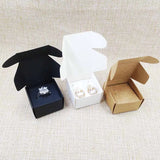 DIY Paper Jewelry Box with Earring Card Inserts 100box
