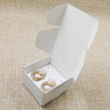 DIY Paper Jewelry Box with Earring Card Inserts 100box