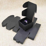 DIY Paper Jewelry Box with Velvet Ring Insert - 100 Box + 100 Ring Sponge