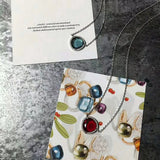 Colorful Crystal Pendant Necklace For Women(DJ1150)