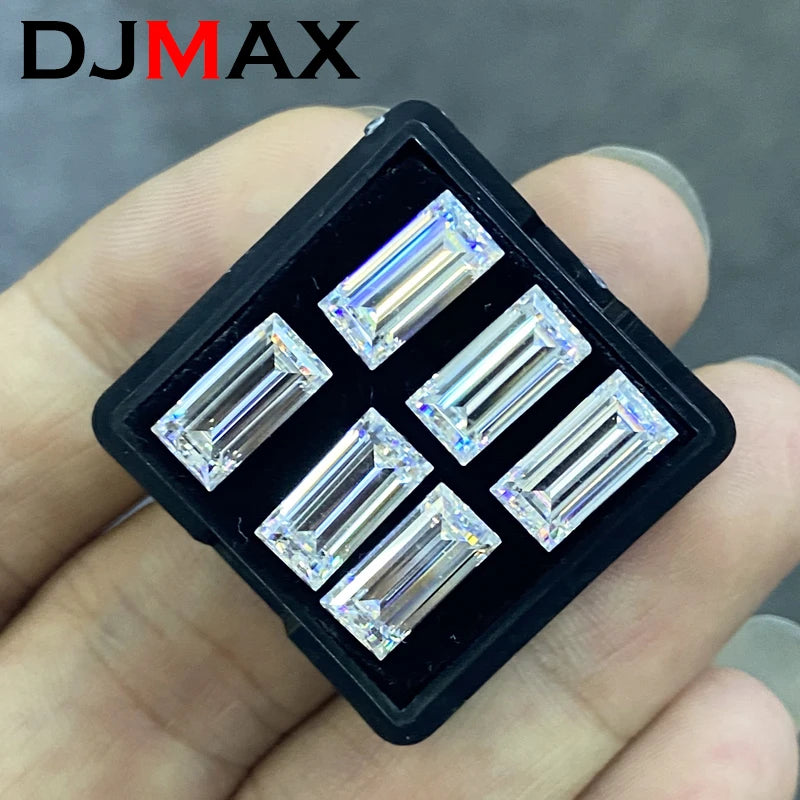 4-12mm Baguette Moissanite D VVS1 Loose Stones