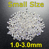 D Moissanita Gemstones Lab Grown Diamond Moissanite Stone