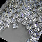 0.8mm-3mm D VVS1 Lab Grown Moissanite Diamonds Beads