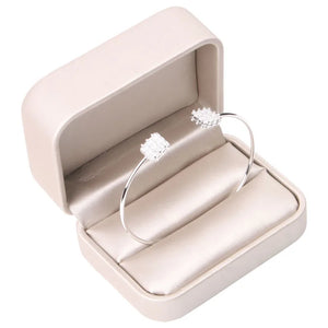GemTrue High Ring Display Box Jewelry Storage Showcase