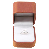 GemTrue High Ring Display Box Jewelry Storage Showcase