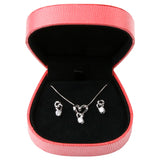 Jewelry Showcase Diamond Ring Box Necklace Container