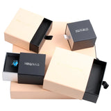 GemTrue High Ring Gift Package Paper Jewel Box With Drawer Cardboard
