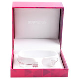 GemTrue High Ring Pendant Container Bracelet Pu Leather Plastic