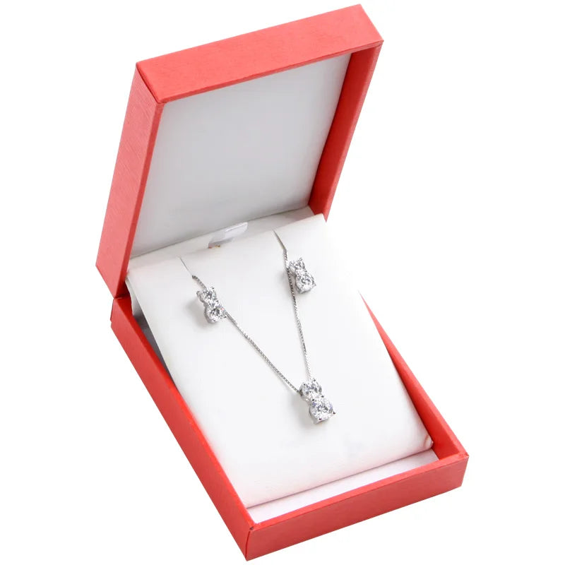 GemTrue High Pendant Showcase Ring Gift Bracelet Showcase Box