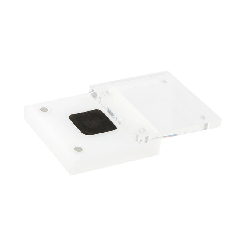 GemTrue High Clear Plastic Gem Display Box Magnetic Cover