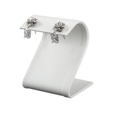 DKESS GemTrue Ivory Single Low Stud Rack Jewelry Display Stand