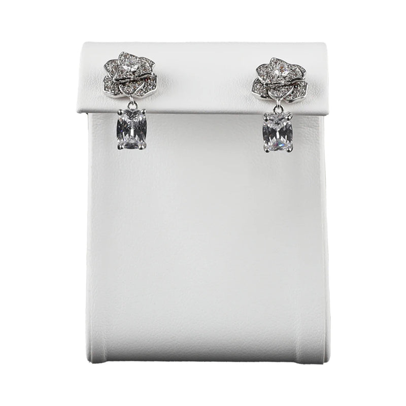 DKESS GemTrue Ivory Single Low Stud Rack Jewelry Display Stand