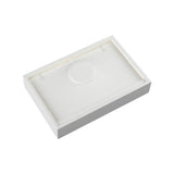 GemTrue Ivory Raised Necklace Tray Jewelry Display Tool