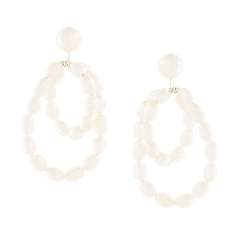 Baroque Freshwater Pearl Earring - Charm Pearl Drop Earring
