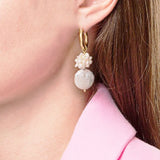 Baroque Freshwater Pearl Earring - Charm Pearl Drop Earring