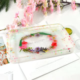 Large Square Plate Coaster Rolling Serving Tray Resin Mold