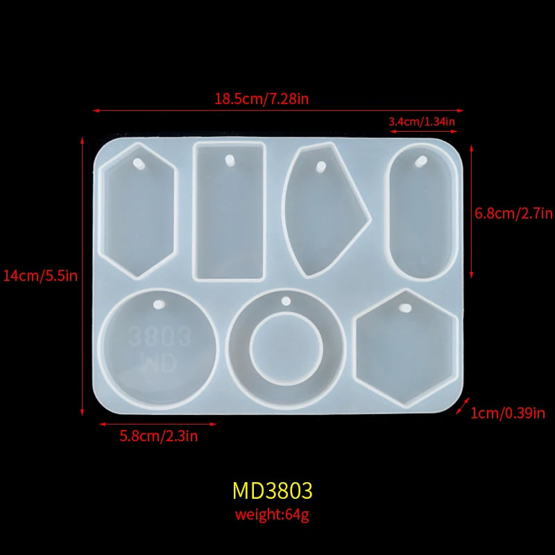Hanging Pendant Mold with Holes for Interior Decoration