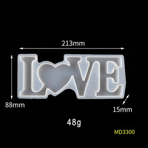 9 Styles Letter Mold LOVE HOME FAMILY Resin Molds DIY Craft Epoxy Molde Silicona