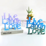9 Styles Letter Mold LOVE HOME FAMILY Resin Molds DIY Craft Epoxy Molde Silicona