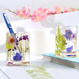 DIY Crystal Epoxy Resin Round Pen Holder Silicone Mold
