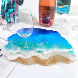 Large Geode Silicone Coaster Mold for DIY Craft