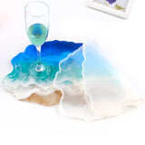 Large Geode Silicone Coaster Mold for DIY Craft