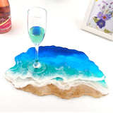 Large Geode Silicone Coaster Mold for DIY Craft